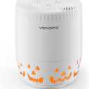 Air Purifiers for Home Bedroom up to 1076ft, True HEPA Air Filters Dust Pets Smoke Hair, 3 Fan Speeds Quiet, Timer Settings, Rechargeable Air Cleaner Office, Bedroom, Pets, Car