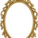 SIMON'S SHOP Vintage Gold Ornate Frame 13x18 in, 10x13.5 Oval Opening