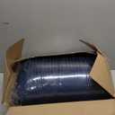 Flannel Fleece Comforter King Set - Furry Navy Blue Leaves Pattern Faux Fur Bed Set, Winter Ultra Soft Fuzzy Comfort Set, Velvet Bedding Set for Bed with 2 Pillow Cases