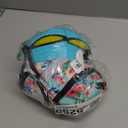 Doggy Disc Ball for Medium Large Dogs, Portable Interactive Flying Saucer Ball Stomp UFO Magic Balls, Decompression Pop Up Dog Toys Balls for Outdoor Sports Gifts (Blue-Green)