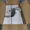 OYEARS Retro Farmhouse Floor Lamp for Living Room with Remote Rustic Standing Lamps Tree Trunk Deco Modern Country Vintage Wood Floor LampBrown,Bulb Included