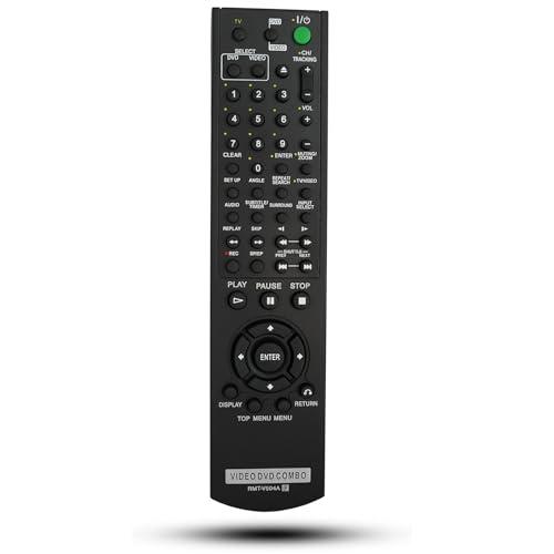 Replacement Remote Control RMT-V504A Fit for Sony DVD/VCR Combo Player Compatible with RMT-V501, RMT-V501A, RMT-V501C, RMT-V501D, RMT-V501E and RMT-V501F