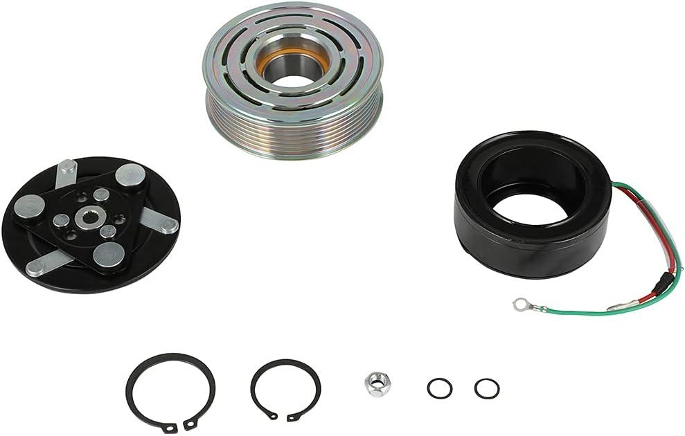 cciyu AC Compressor Clutch 2009-2014 Fit for Acura TSX 2.4L Auto Repair Compressors Assembly