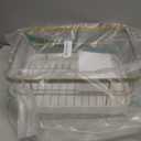 LXFNDZW Dish Drying Rack for Kitchen Counter - Space-Saving Gold Dish Rack with Drip Tray & Cutlery Holder, Carbon Steel Removable Dish Drainer Rack