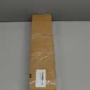 Ceiling Curtain Track, Curtain Track with Roller Hooks, 3ft - 6ft Ceiling Mounted Rail Set for Room Divider, White