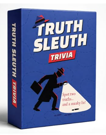 2pcs Truth Sleuth Trivia Board Game