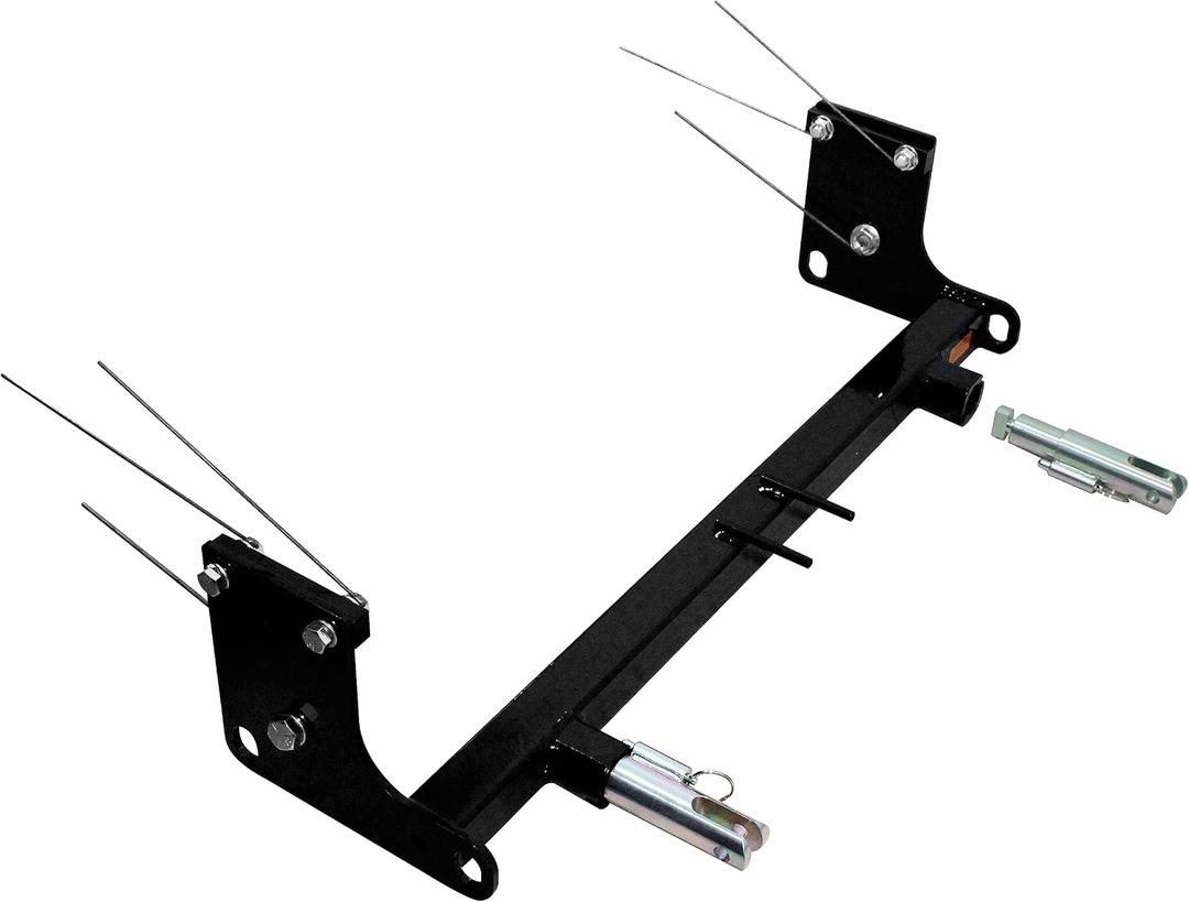 BX1126 Tow Bar Base Plate, Tow Bar Bracket Compatible with 2007-2018 Jeep Wrangler JK and Jeep Wrangler Unlimited JKU 2/4 Doors with Standard Bumper