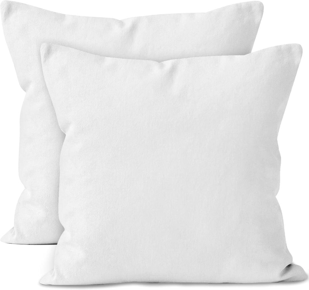 Throw Pillow Covers 16x16 in Set of 2