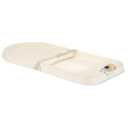 Skip Hop Baby Changing Pad Nursery Style Light-Up & Diaper Change Tracker Wipeable and Contoured with Cushioned Foam Fits Standard Changing Tables Oat