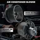 700225 AC Heater Blower Motor Fan Assembly Fit for Ford Expedition 2007-2008, for Lincoln Navigator 2007-2008 7L1Z19805D, FO3126131