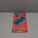 3-Pack Premium Plastic Red Tablecloth Disposable 54" x 108" Rectangle Table Cover Party PEVA Ruby Shine Red Table Cloths for Birthday Wedding Thanksgiving Christmas Graduation Banquet