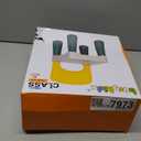 burgkidz Plastic Kids Chair, Durable and Lightweight, 9.3" Height Seat, Indoor or Outdoor Use for Ages 2 and Up (Macaron)