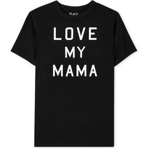 The Children's Place Boys Italia Graphic Tee (Black, S)