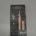 Heated Eyelash Curlers - 2 in 1 Electric Eyelash Curler & Eyebrow Trimmer for Women Best for Women's Makeup Tool Type C Rechargeable Natural Curling Easy for Beginners to Use (Gold-001)