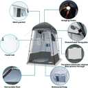 Shower Tent, Outdoor Camping Privacy Shelter-Dressing Changing Room-Portable Toilet Tent for Hiking Sun Shelter Picnic Fishing