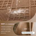 HYZOTEX Waterproof Sectional Couch Covers Sectional Sofa Cover L Shaped Corner Sofa Slipcovers Blanket for Dogs Pets Washable Jacquard Quilted L Shape Furniture Protector (75x276 in, Light Brown)