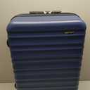 AmazonBasics 68 cm Navy Blue Hardsided Check-In Trolley M