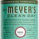 MRS. MEYER'S CLEAN DAY Multi-Surface Cleaner Concentrate, Use to Clean Floors, Tile, Counters, Basil, 32 fl. oz