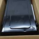 Emerson MW7302B Compact Countertop Microwave Oven with Touch Control, LED Display, 700W, 10 Power Levels, 6 Auto Menus, Glass Turntable and Child Safe Lock, 0.7 Cu., Ft. Black