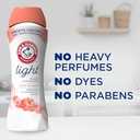 ARM & HAMMER Light In-Wash Scent Booster, No Heavy Perfumes, No Dyes, No Parabens, Peony Blossom Scent, 24 Oz (24 Ounce (Pack of 1))