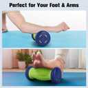 Massage Ball - 3 in 1 - with Foot Roller & Spiky Balls, Plantar Fasciitis Relief and Heel Spur Relief, Foot Roller Massage and Trigger Point Ball