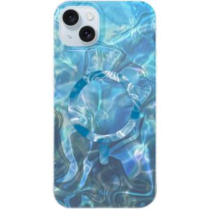 LONLI Hue - for iPhone 15 Case [Compatible with Magsafe] - Ocean Wave Phone Case - [360° Shock-Absorbent Bumper] - Cute, Unique and Aesthetic Phone Cover for Girls and Women 