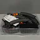 Boy Toys Gifts for 6 7 8-12 Years Old, Slot Car Race Track Sets with 4 Slot Cars, Battery or Electric Car Track with Flash Light, Dual Racing Game Lap Counter Circular Overpass Track Gifts for Kids