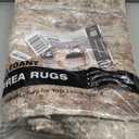 5x7 Area Rug Living Room Rug: Washable Modern Abstract Soft Thin Rug Indoor Floor No Slip Stain Resistant Carpet for Bedroom Dining Room Farmhouse Nursery Home Office - Brown Grey