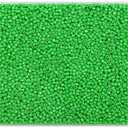 IOOLEEM Light Green Glass Beads, 4000+pcs 3mm, Ideal for Jewelry & Bracelets