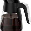 10 Cup Coffee Pot Replacement for Ninja Coffee Maker CM401, Glass Coffee Carafe Compatible with Ninja CM400 CP300 CF091 CM371 CM300, Ninja Coffee Pots Replacements with Brew-Through Lid