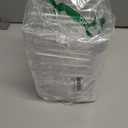 STORi SimpleSort 6-Piece Stackable Clear Drawer Organizer Set | 6" x 6" x 2" Square Trays | Small Makeup Vanity Storage Bins and Office Desk Drawer Dividers | Made in USA