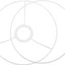 MERRYHAPY 2pairs Vintage Lamp Shade Frame Socket Compatible for Creating Table Floor and Pendant Lights and Elegant Design for Use