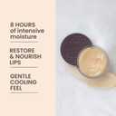 Burt's Bees Back To School Dorm Essentials, Original Overnight Intensive Lip Treatment, Moisturizing, Restorative, Reduces Fine Lines, Vitamin E, Ceramides Oils, Natural Origin Lip Care, 0.25 Oz.