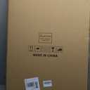 InSimSea Large Metal Framed Wall Art, Black and White Canvas Picture for Living Room, Ink Wash Painting, Abstract Print Decor, for Bedroom Home Office -【Prologue】-(40L x 20W)