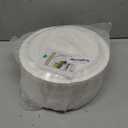 WELLIFE 10 Inch Paper Plates, 125-Pack 100% Compostable Heavy Duty Disposable Plates Bulk, Biodegradable Bagasse, Eco-Friendly, PFAS-Free | BPI Certified | Microwaveable