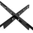 Stove Gap Covers 316 Stainless Steel,Stove Gap Filler,Heat-Resistant Oven Side Gap Filler,Between Stove and Counter Slide In Range Trim Kit for Kitchen,2 Pack (23.6"-26" Shiny Black)