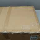 ELAFROS Heavy Duty Utility Cart, 27.5 x 18.25 Inch, 3-Tier Rolling Cart, Industrial Plastic, 330 lbs Capacity, Flat Top Shelves with Swivel Wheels - Multipurpose Work Cart