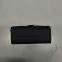 ROSON Sunglasses Holder for Car Visor, Leather Auto Eyeglasses Sun Visor Organizer Case, Handmade Universal Vehicle Visor Accessories Glasses Protective Storage Box for Man Women (Black)