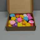 100Pcs Cruise Ducks Tags Kits Includes 30 Cruising Ducks with 30 Cruise Duckies Tags & 40 Rubber Bands Assorted Random Rubber Ducks for Cruise Ship Hiding Cruise Essentials 2026 Ducks