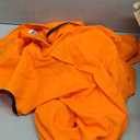 fun shack Men's Prisoner Costume, Orange Jail Inmate Jumpsuit, Adult Prison Outfit for Halloween or Costume Parties, L