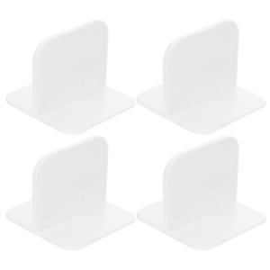 Vaguelly 4PCS Adhesive Furniture Anchors,Anti Tip Furniture Wall Anchors for Baby Proofing, Plastic Playpen Stabilizer Home Supplies for Child Safety