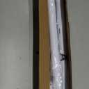 Closet Rods for Hanging Clothes, 1.3 Inch Diameter Heavy Duty Closet Rod 17-39 Inch Adjustable Clothes Hanging Bar Matte White Shower Curtain Rods for Closet, Wardrobes, Bathroom, Windows