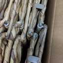 12x12in Storage Baskets Set of 4 Water Hyacinth Baskets,Foldable Handwoven Storage Cubes,Wicker Cube Baskets Laundry Organizer Totes for Home