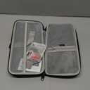 Geekria Keyboard Carrying Case, Compatible with Logitech Keys-to-GO 2 Hard Shell Protective Travel Bag (Dark Grey)