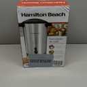 Hamilton Beach 45 Cup Coffee Urn and Hot Beverage Dispenser, Silver