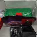 7 FT Lighted Christmas Tree Inflatable with Santa Climbing, Waterproof Xmas Dcor with Gift Box, and Kaleidoscope LED Blow Up Holiday Decoration for Outdoor Yard, Lawn & Garden