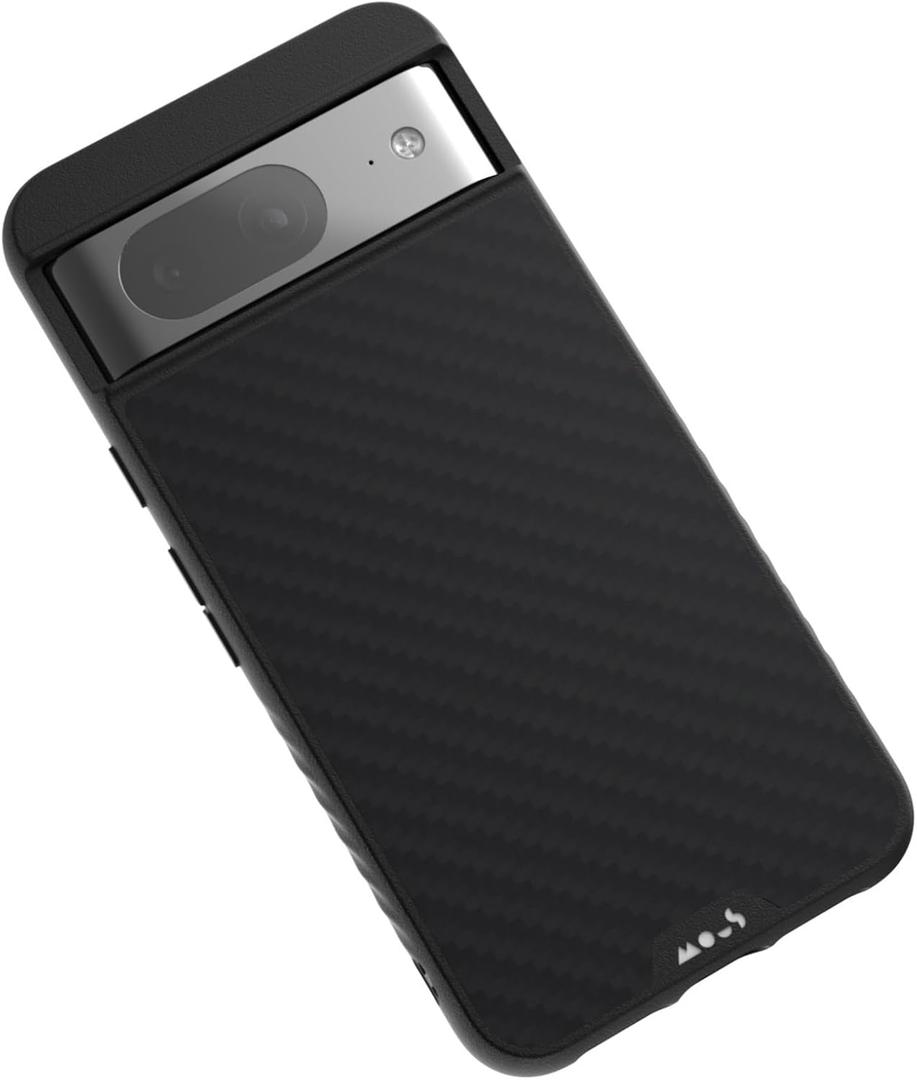 Mous for Google Pixel 8 Case MagSafe Compatible - Limitless 5.0 - Carbon Fiber - Protective Pixel 8 Case - Shockproof Phone Cover