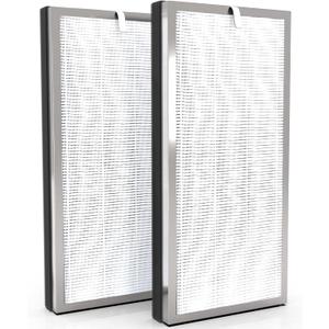 Replacement Air Filter, Compatible with MA40 Air Purifier; Vegebe 3-in-1 H13 True HEPA Air Filter, Compatible with Medify Air Air Purifier. 2 Pack