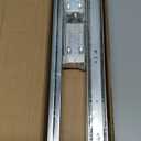 20 Inches Drawer Slides - 2 Pairs Soft Close Drawer Slides Heavy Duty Side Mount Ball Bearing Brushed Nickel Drawer Rails with Mounting Brackets, Silver