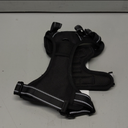 rabbitgoo Dog Harness No Pull with 2 Leash Clips, Adjustable Soft Padded, Reflective Oxford No Choke Pet Vest with Easy Control Handle for Medium Sized Dogs, Black, M